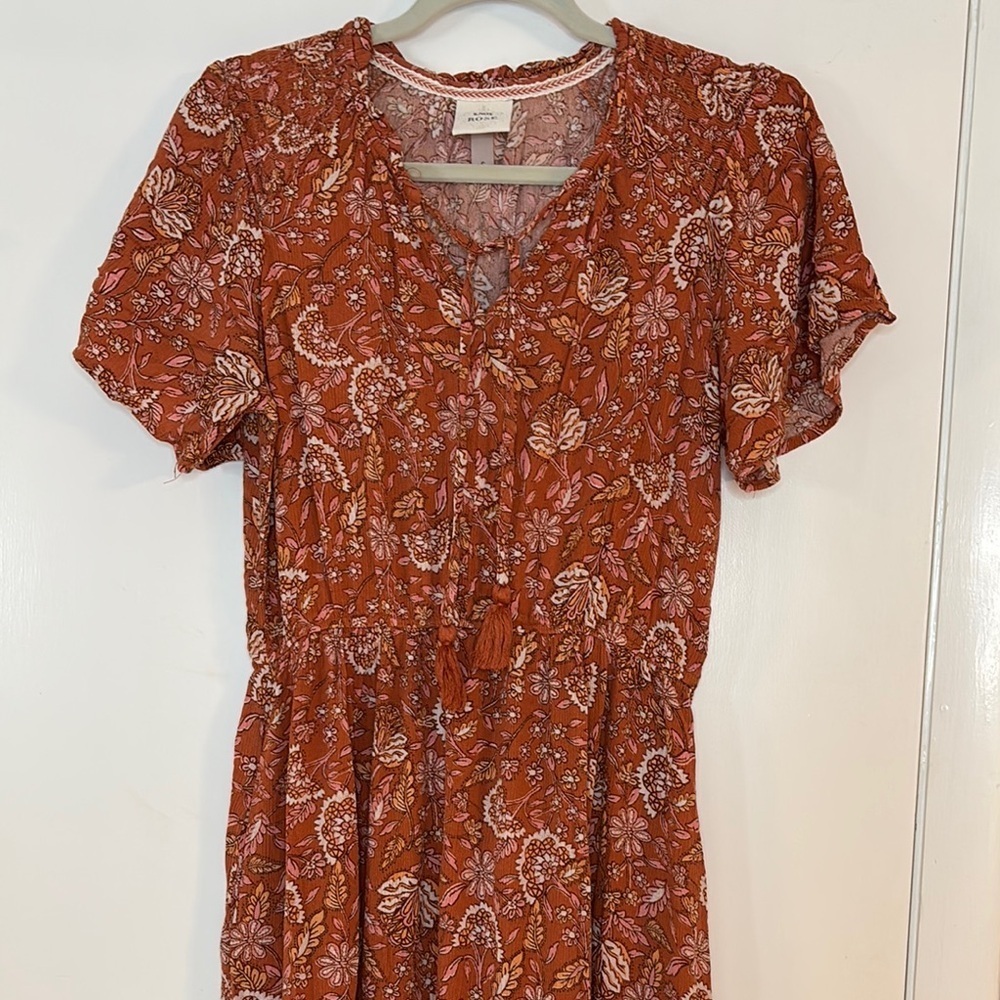 Knox Rose Midi Sundress Women's Sz Small Boho Cottagecore Bohemian - Picture 2 of 11